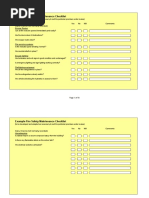Monthly Fire Warden Checklist | PDF | Firefighting | Fires