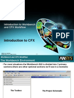 Introduction To Workbench and CFX Workflow