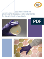 Health Care Associated Infection Operational Guidance and Standards For Health Protection Units