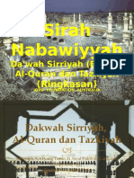 Sirah Nabawiyah 28 Dakwah Sirriyah Al Quran Dan Tazkiyah
