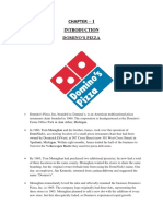Chapter - 1: Domino'S Pizza