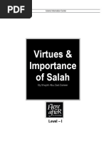 Virtues and Importance of Salah PDF