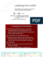 Modelo Luedeking-Piret (1959)