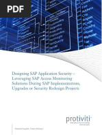 Designing SAP Application Security - Leveraging SAP