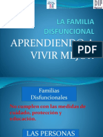 Presentacion La Familia Disfuncional Dif