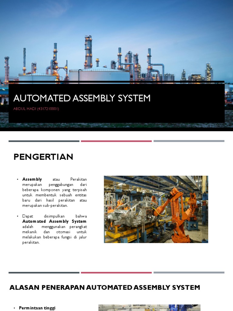 Automated Assembly System PDF