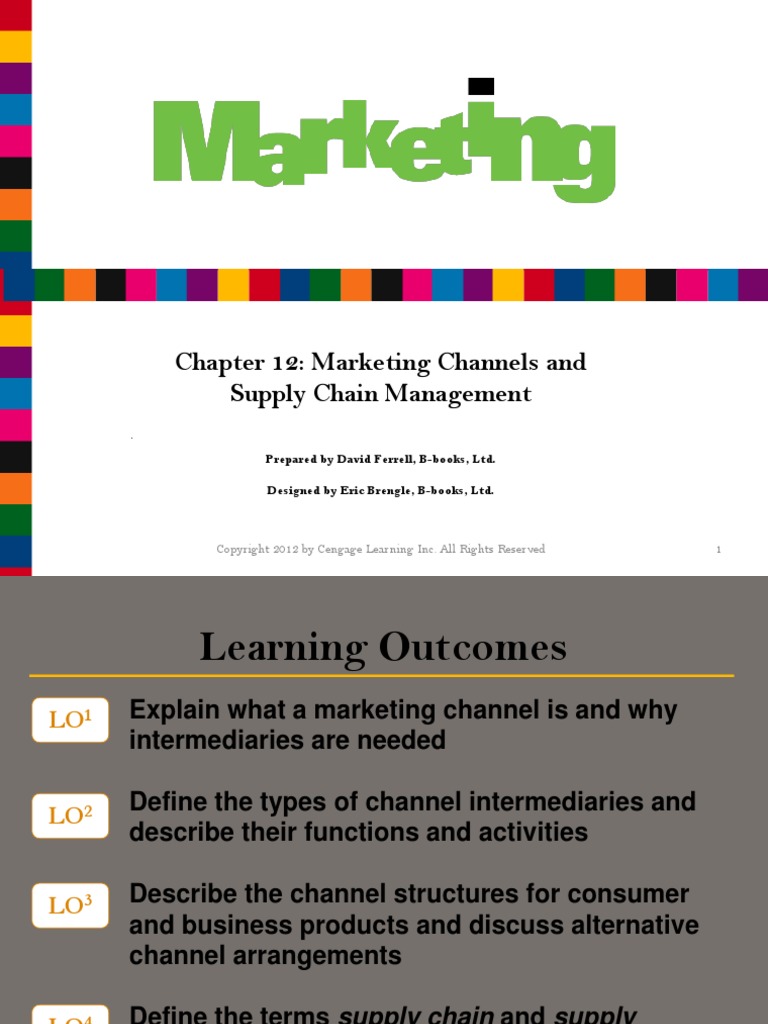 Chapter 12: Marketing Channels and Supply Chain Management | PDF ...