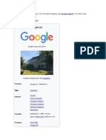 Google LLC: Google Search Google (Disambiguation) Googol