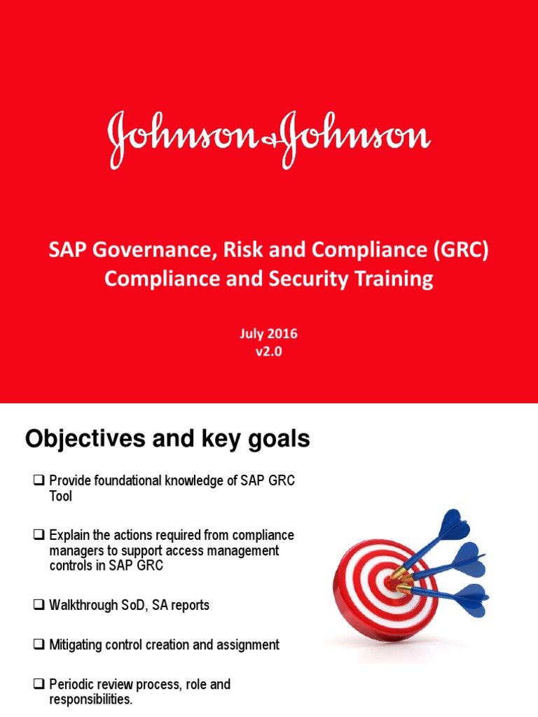 SAP GRC Compliance Manager Training | PDF | Risk | Business Process