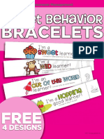 Sweet Behavior Bracelets