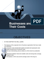 Businesses and Their Costs