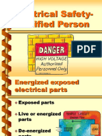 Electrical Safety For Qualified Person