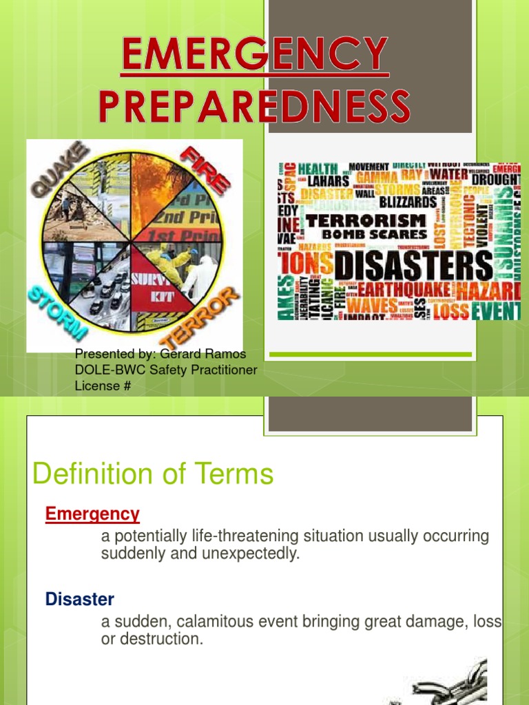 Emergency Preparedness and Response Guide | PDF | Emergency | Emergency ...