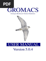 Gromacs User Manual For Molecular Modelling