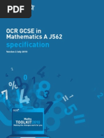 Ocr 31077 KD Gcse 2010 Spec