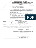 SPT Upacara Ke UPT PSDA Di Kediri PDF