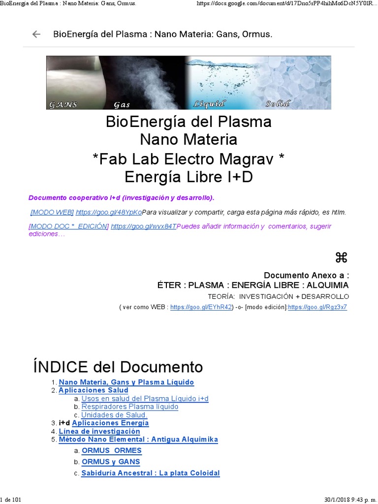 Bioenergia Del Plasma | PDF | Importar | Bioenergía, image size:768x1024