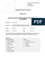 EDS 07-4110 Grid and Primary Transformer Retrospective Oil Containment