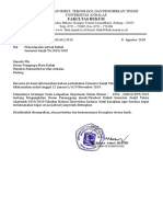 Jadwal Kuliah Semester Ganjil TA 2019-2020 PDF