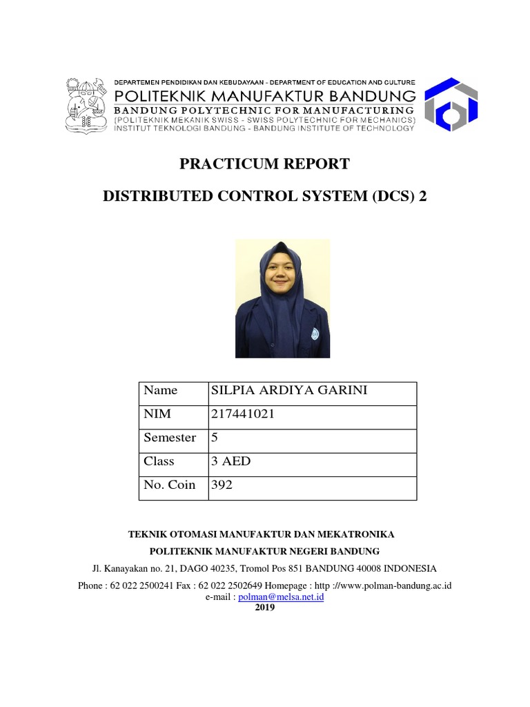 Practicum Report Distributed Control System (DCS) 2 | PDF | Microsoft ...