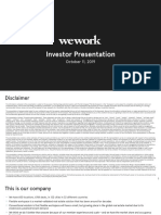 WeWork Financial Analysis and Growth Projections