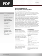 Servicenow Services Accelerate It Transformation: Benefits