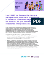 Ley Micaela capacitación género violencia