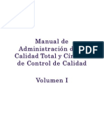 Manual de La Administraci (On de La Calidad Total