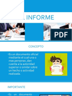 El Informe - Diapositivas