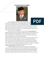 Biografi Presiden BJ Habibi