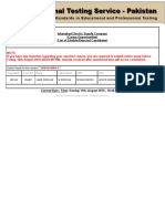 Islamabad Electric Supply Company (Career Opportunities) (List of Eligible/Rejected Candidates)