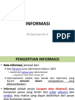 6.Informasi