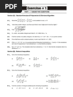 2 Fundamental of Mathematcis 1 Exercise With Solution 02