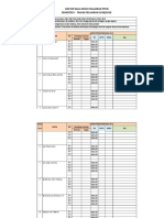 Daftar Nilai Pengetahuan Kls 4