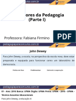 Pedagogia Parte 1 em Slides