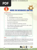 CBSE Class 12 Informatic Practices Databases and SQL