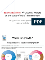7 Citizens' Report On The State of India's Environment: Excreta Matters