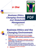 Topic1 BE Changing Environment and Stakeholder Management