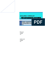 Dokumen Formulir Melaksanakan Asesmen