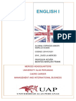 Merced Headquarters University Alas Peruanas Cadre Career Management and International Business