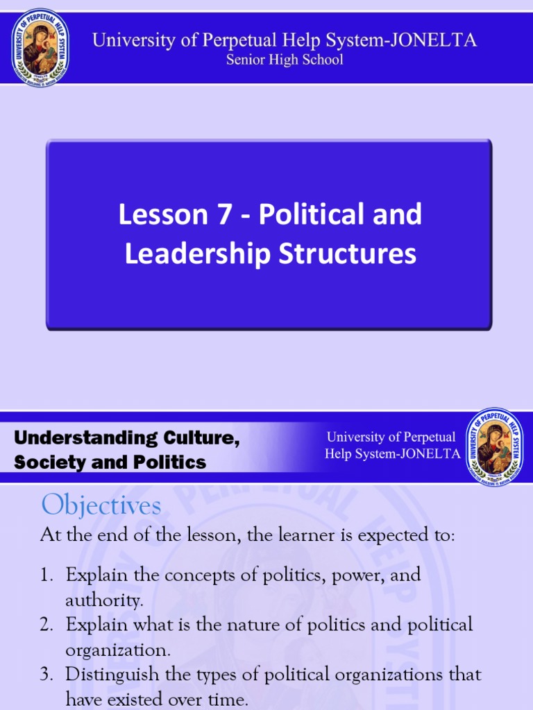Political and Leadership Structures Overview | PDF | Charisma ...