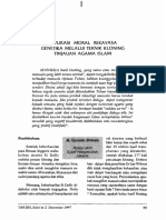 Implikasi Moral Rekayasa Genetika Melalui Teknik Kloning Tinjauan Agama Islam