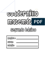 Cuadernillo de Segundo Básico Matemática