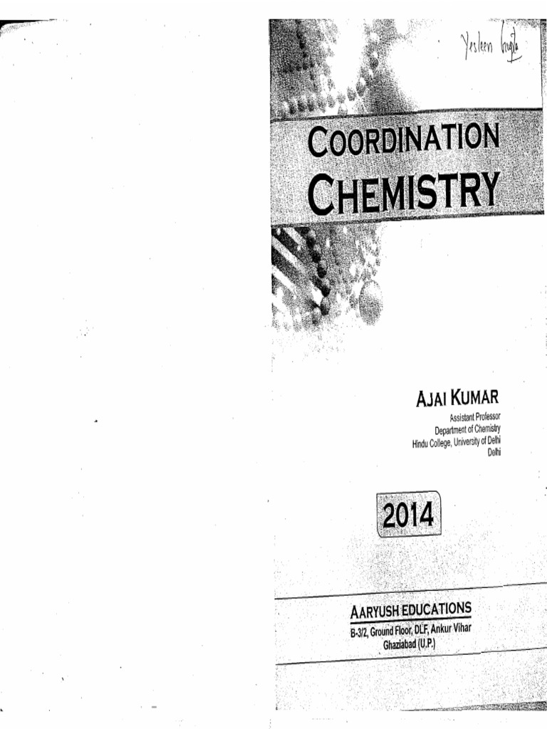 Ajay Kumar Cordination PDF | PDF