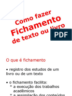 Como Fazer Fichamento de Texto Ou Livro