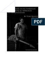 Improvising Using Formulas - An Intervallic Approach To The Fret Board PDF