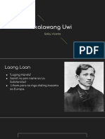 Ikalawang Uwi - PI 100