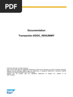 SAP Electronic Document Processing Guide | PDF | Document | Software ...