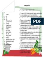 Receta de Tamales Verdes PDF