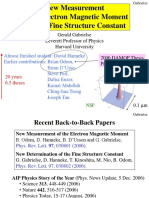 New Measurement of The Electron Magnetic Moment and The Fine Structure Constant